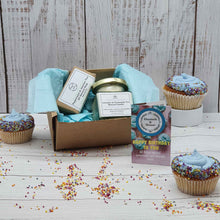 Load image into Gallery viewer, Candle + Small Soap Birthday Gift Set | Soy Wax Candle | Palm Oil Free Soap |