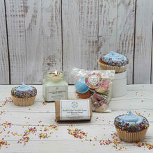 Load image into Gallery viewer, 'Keep On Smiling' Birthday Gift Box | Soy Candle | Soap Bar | Vegan Sweets | Spa Gift