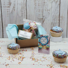 Load image into Gallery viewer, Handmade soap bar & Vegan Sweets Sustainable Birthday Gift Set | Eco and Plastic Free