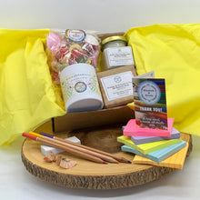 Load image into Gallery viewer, Teachers 'Thank You' Eco Gift Box | Sustainable | Plastic-Free | Eco-Friendly | Candle | Sweets | Personalised Gift Tag | School Leavers |