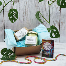 Load image into Gallery viewer, Candle + Small Soap Gift Set | Soy Wax Candle | Palm Oil Free Soap |