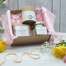 Load image into Gallery viewer, Love You Sustainable Floral Gift Box | Soy Wax Candle | Palm Oil Free Soap | Wild Flower Seed Balls