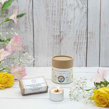 Load image into Gallery viewer, 'I Love You' Wildflower Seed Ball Gift Set | Seed Balls, Handmade soap Bar & Soy Wax Tea Light Gift Box