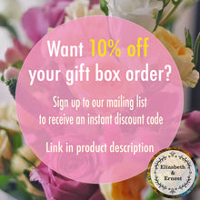 Load image into Gallery viewer, Tealight, Small Soap and Sweets 'Thinking Of You' Gift Box | Soy Wax Tealight | Natural Soap Bar | Vegan Sweets