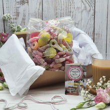 Load image into Gallery viewer, 1kg Vegan Sweets Pick Me Up Gift Box | One Kilogram of Vegan Sweets