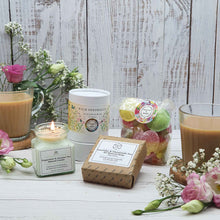 Load image into Gallery viewer, Large 'Thinking Of You' Eco-friendly Gift Box | Soy Wax Candle | Soap Bar | Seed Balls | Vegan Sweets