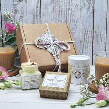 Load image into Gallery viewer, Candle, Soap + Seedballs 'Thinking Of You' Gift Box | Natural Soy Wax | Palm Oil Free Soap | Seed Balls
