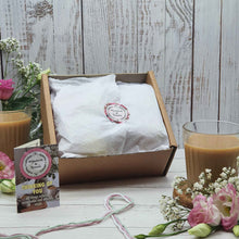 Load image into Gallery viewer, Candle, Big Soap + Sweets 'Thinking Of You' Gift Box | Soy Wax Candle | Palm Oil Free Soap | Vegan Sweets