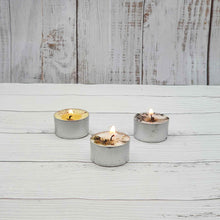 Load image into Gallery viewer, All Natural Soy Wax Tea Light With Essential Oil