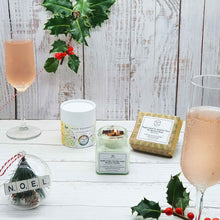 Load image into Gallery viewer, Sustainable Floral Christmas Gift Box | Soy Wax Candle | Natural Soap Bar | Wild Seed Balls