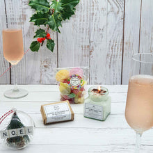 Load image into Gallery viewer, Eco Friendly 'Christmas Joy' Gift Box | Candle | Soap | Vegan Sweets