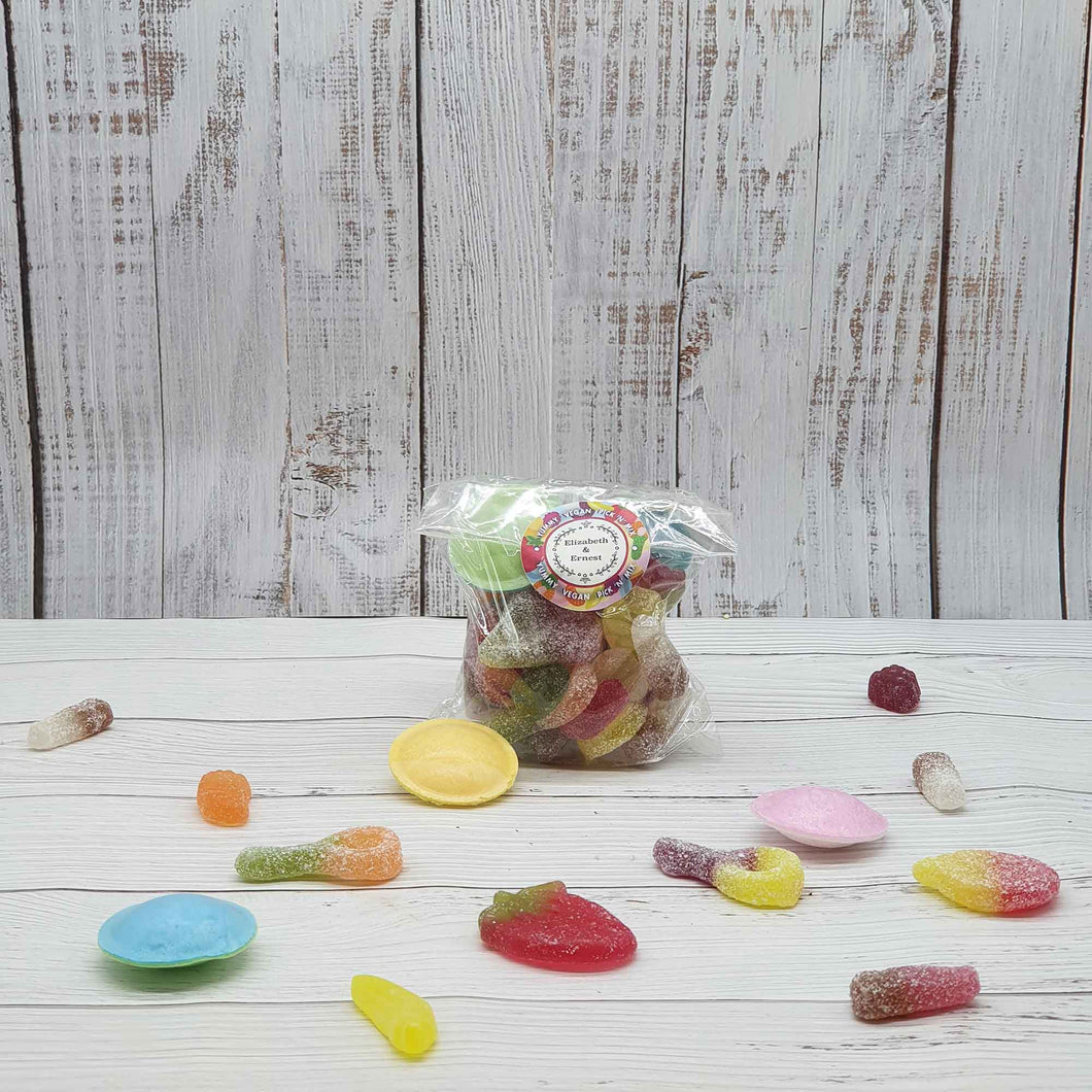 Sustainable Vegan Pick 'n' Mix Sweets - In A Biodegradable Cellulose Pouch 100g