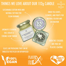 Load image into Gallery viewer, Candle + Sweets Birthday Gift Box | Soy Wax Candle | Vegan Sweets
