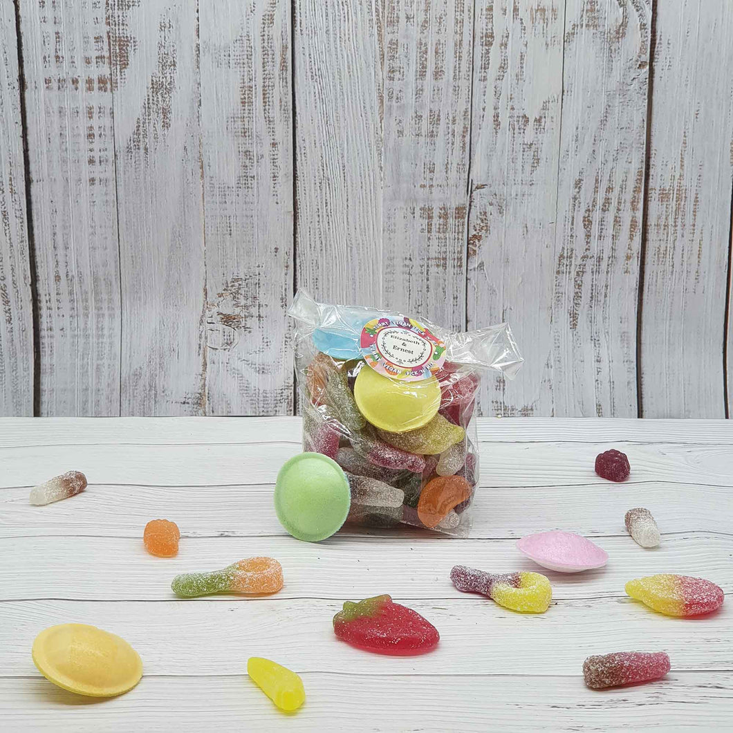 Sustainable Vegan Pick 'n' Mix Sweets | In A Biodegradable Cellulose Pouch 200g
