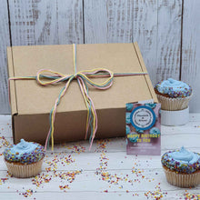 Load image into Gallery viewer, Birthday Vegan Sweet Mix 1kg Gift Box | Sustainable and Plastic-free Gift Wrap | Vegetarian | Eco Gifts &amp; Hampers
