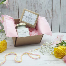 Load image into Gallery viewer, &#39;I Love You&#39; Beautiful Candle &amp; Soap Eco-Friendly Gift Box | Handmade Soap Bar | Essential Oil Candle
