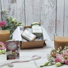Load image into Gallery viewer, Candle + Small Soap &#39;Thinking Of You&#39; Gift Set | Soy Wax Candle | Palm Oil Free Soap
