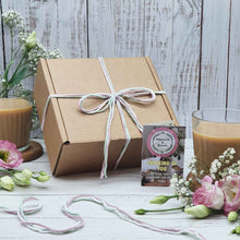 Load image into Gallery viewer, Candle, Soap + Seedballs &#39;Thinking Of You&#39; Gift Box | Natural Soy Wax | Palm Oil Free Soap | Seed Balls
