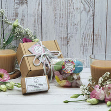 Load image into Gallery viewer, Small Soap + Vegan Sweets &#39;Thinking Of You&#39; Gift Set | Naturally Scented Soap | Vegan Pick n Mix
