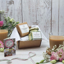 Load image into Gallery viewer, Candle + Big Soap &#39;Thinking Of You&#39; Gift Set | Essential Oil Soy Wax Candle | Natural Soap Bar
