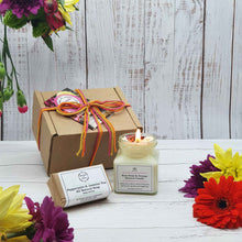 Load image into Gallery viewer, Eco Friendly Thank You Natural Candle and Soap Gift Set
