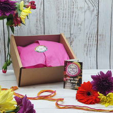 Load image into Gallery viewer, Candle, Soap + Seedballs &#39;Thank-You&#39; Gift Box | Natural Soy Wax | Palm Oil Free Soap | Seed Balls
