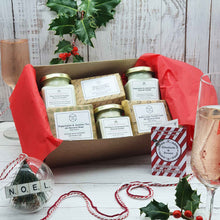 Load image into Gallery viewer, Ultimate Candle &amp; Soap Festive Eco Christmas Gift Set |  Essential Oil Soy Wax Candle | Natural Soap Bar |  Eco Friendly Gift
