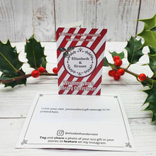 Load image into Gallery viewer, Eco-Friendly Luxury Christmas Gift Box | Soy Wax Candle | Natural Soap Bar | Seed Balls | Vegan Sweets

