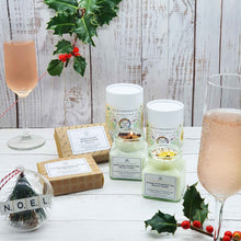Load image into Gallery viewer, Ultimate Sustainable Floral Christmas Gift Box | 2 x Soy Wax Candle | 2 x Natural Soap Bar | 2 x Wild Seed Balls
