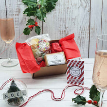 Load image into Gallery viewer, Sustainable Mini Secret Santa Gift Box | Handmade Soap Bar | Vegan Sweet Mix | Eco Friendly Gifting
