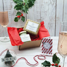 Load image into Gallery viewer, Sustainable Homeware Christmas Gift Set |  Essential Oil Soy Wax Candle |  Natural Soap Bar
